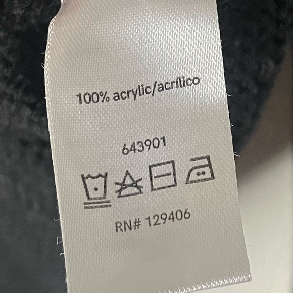 VENUS Black and Red Striped Cowl Neck Sweater - Picture 5 of 5